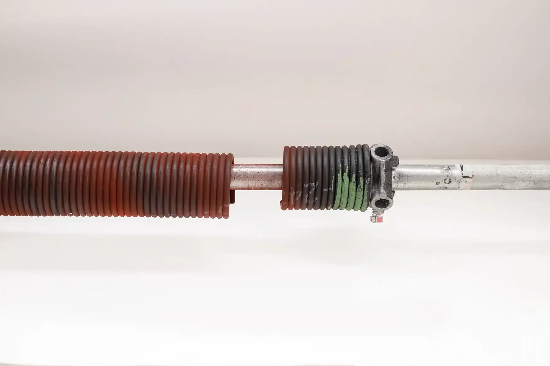 Garage Door Spring Closeup Nassau County New York
