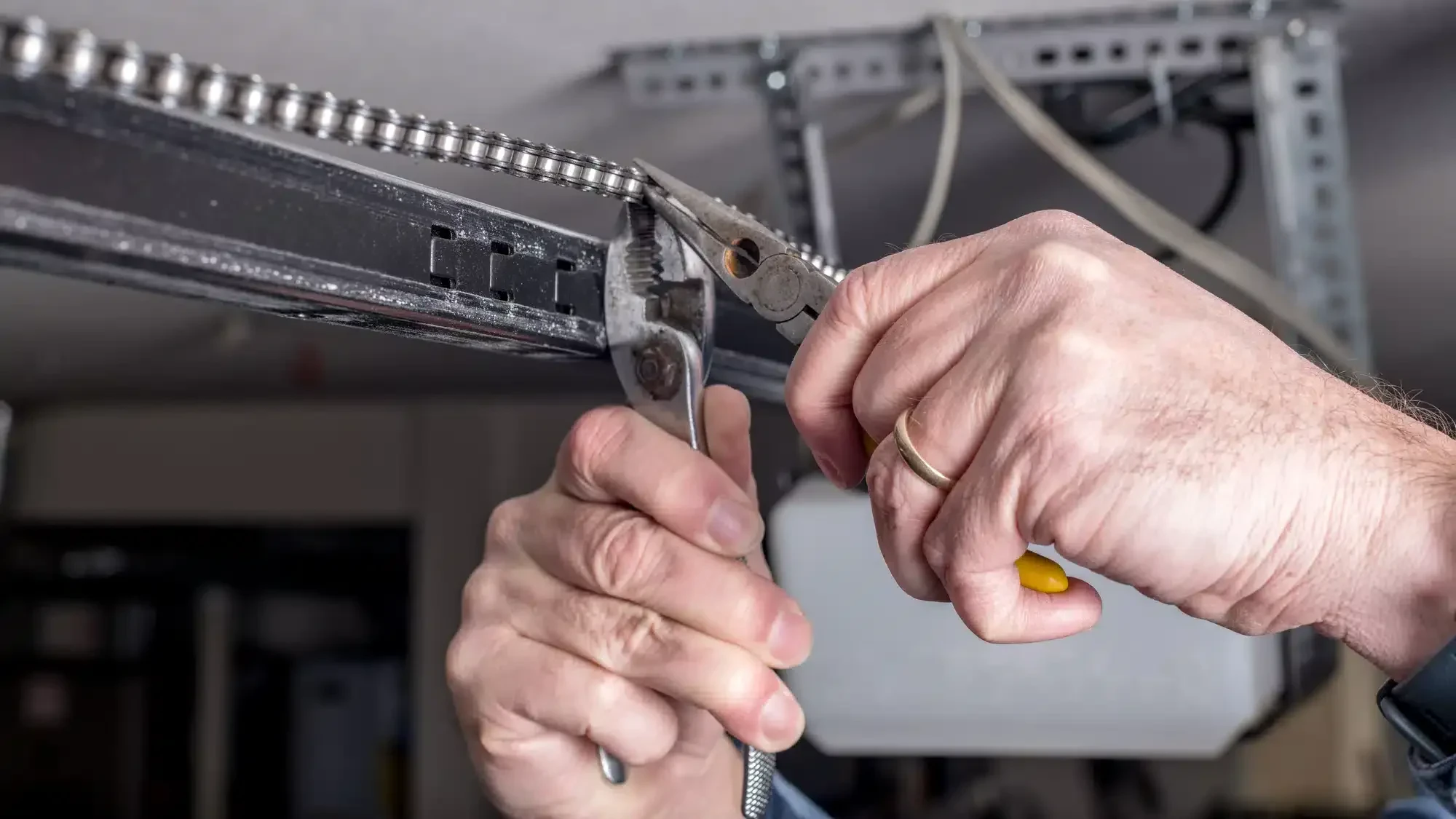 Garage Opener Repairing Hands Nassau County New York