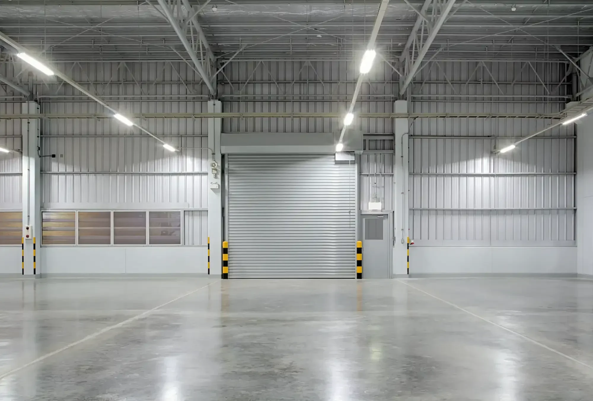 Industrial Garage Doors Interior Nassau County New York