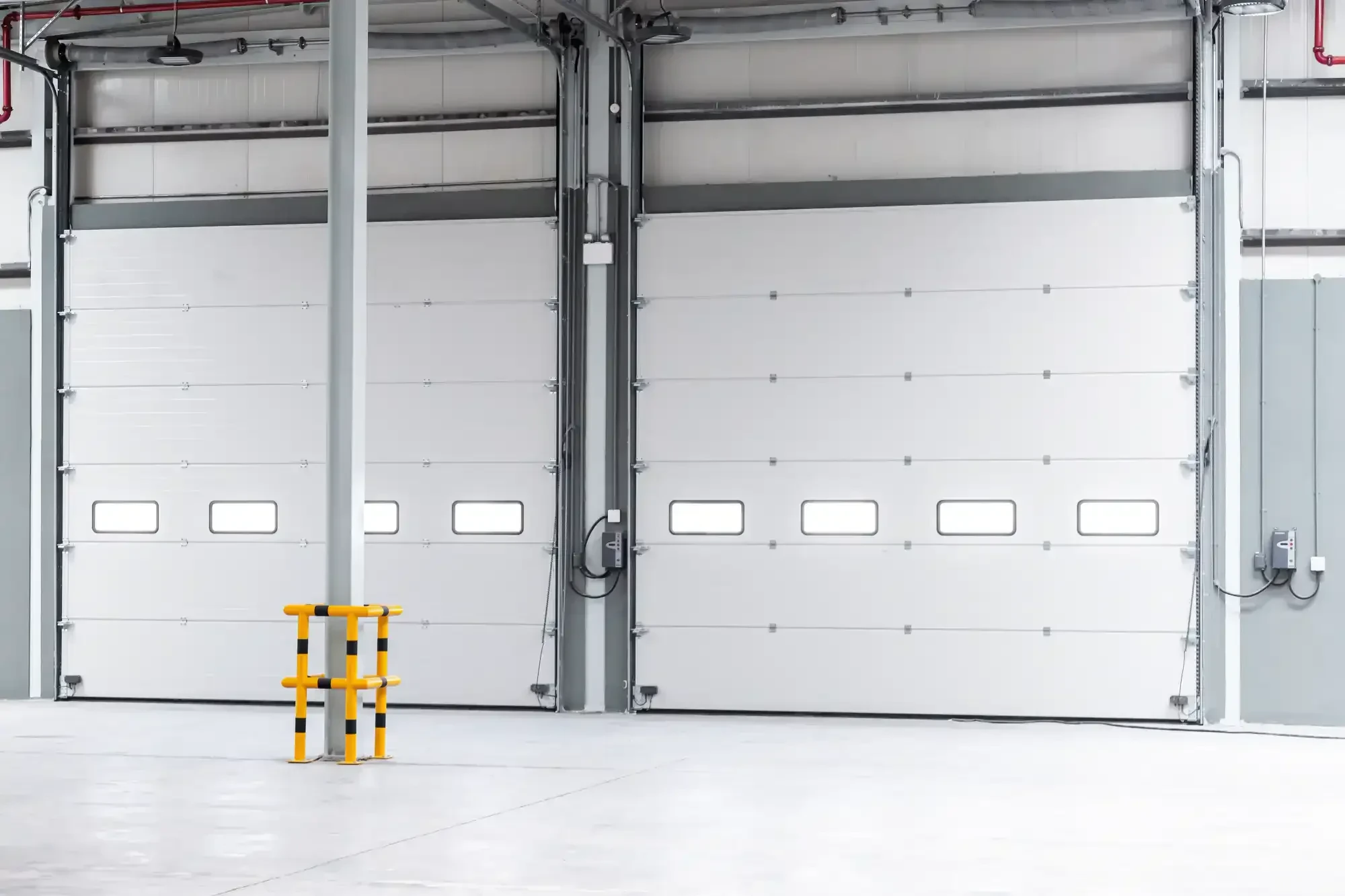 Industrial Garage Doors White Nassau County New York