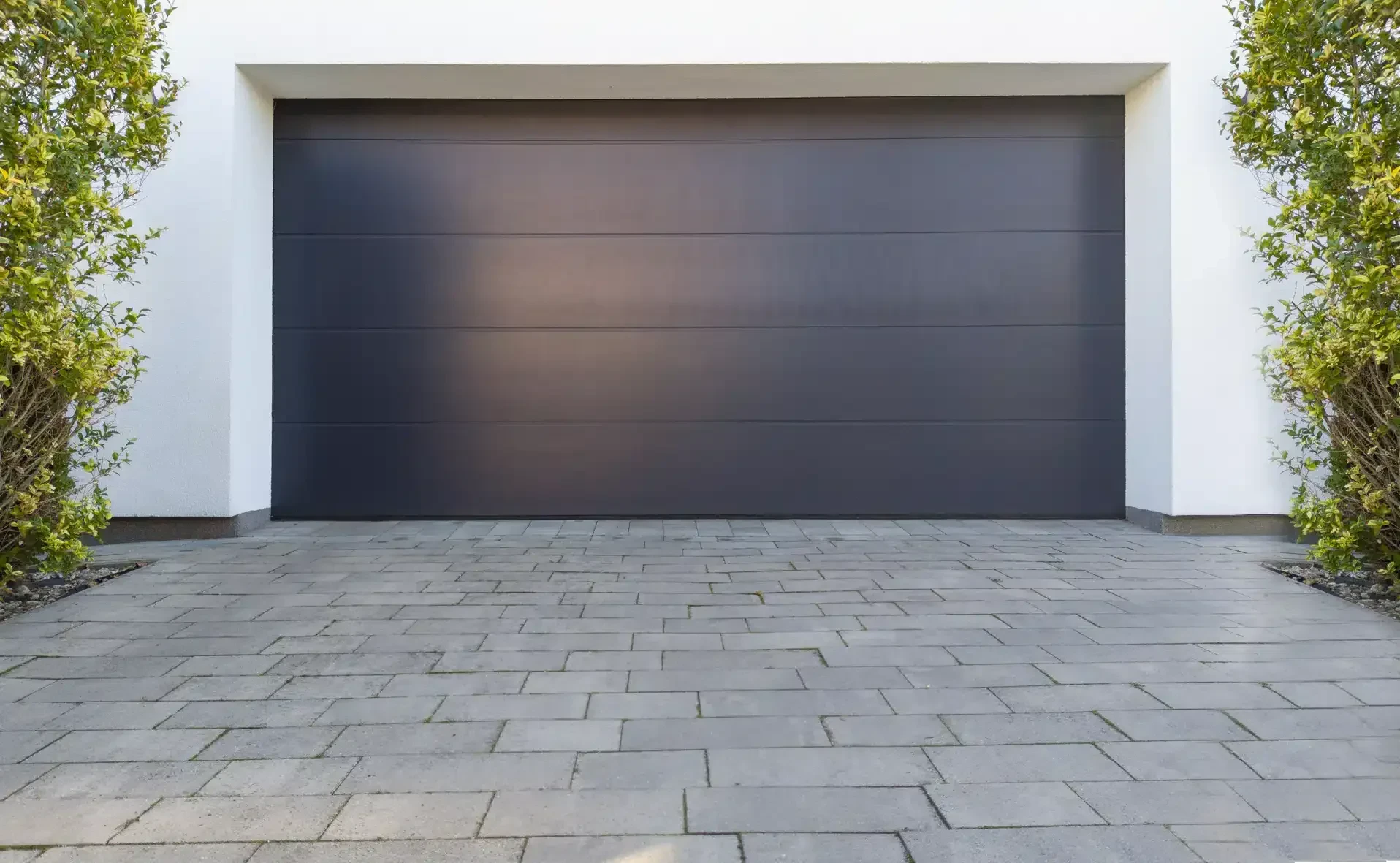 Modern Garage Door Driveway Nassau County New York
