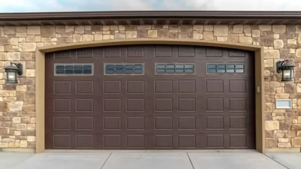 Stone Garage Door Front Nassau County New York